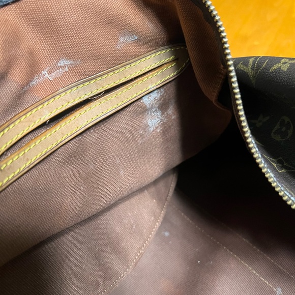 Louis Vuitton Brown Monogram Travel Bag - Picture 5 of 9